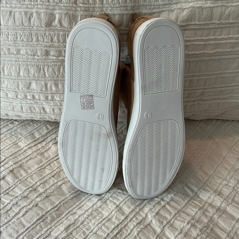 Tan Slip-On Sneakers - Picture 4 of 4